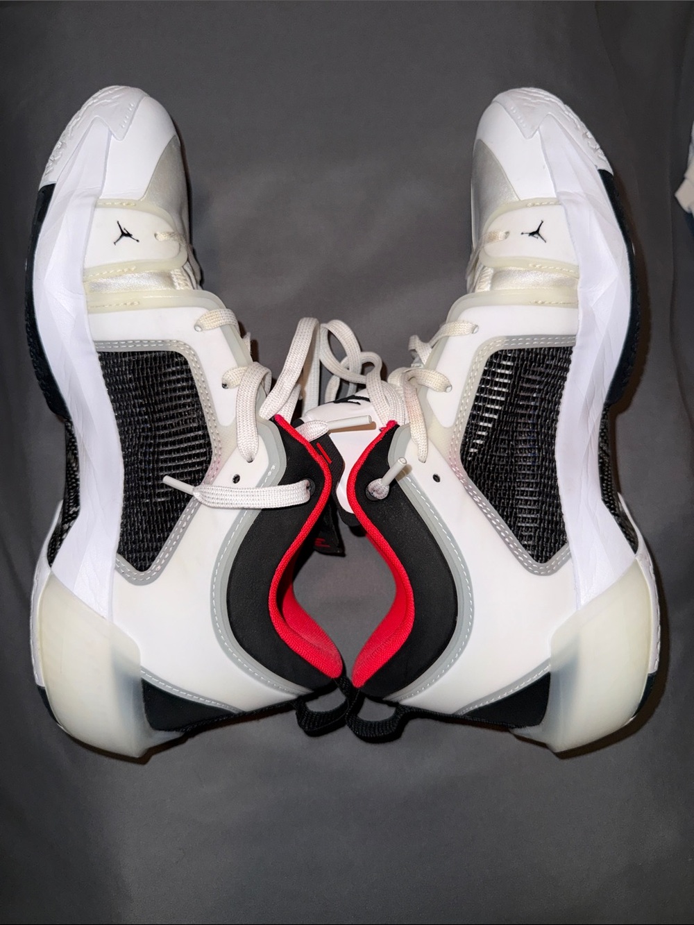 Jordan XXXVII 37 low Bred Basketball Shoes - Picture 6 of 6
